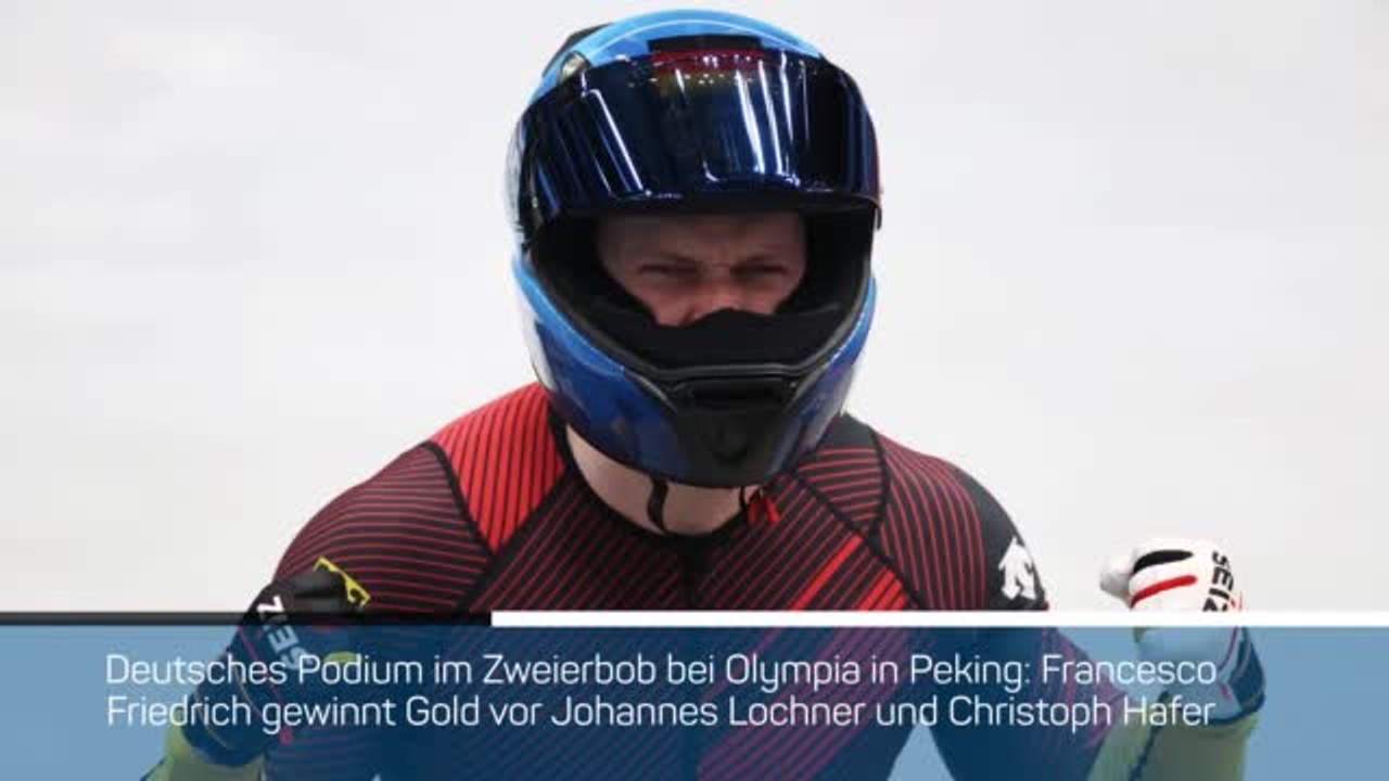 Deutsches Medaillen-Triple im Zweier-Bob