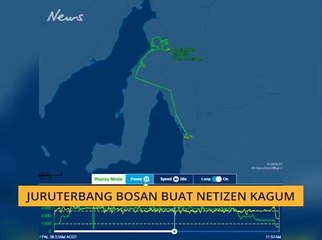 #Bualan 25 Feb: Juruterbang bosan buat netizen kagum