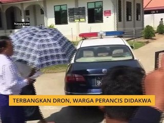 Terbangkan dron, warga Perancis didakwa