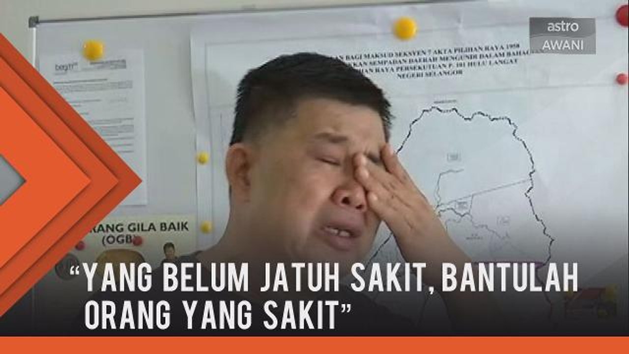 Uncle Kentang sebak menitis air mata