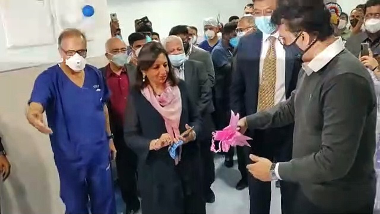 गांगुली ने किया 100 बेड की कोविड आइसीयू का उद्घाटन