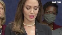 Angelina Jolie en larmes devant le Congrès américain
