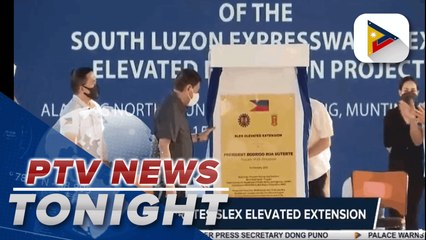 PRRD inaugurates SLEX elevated extension | via Karen Villanda