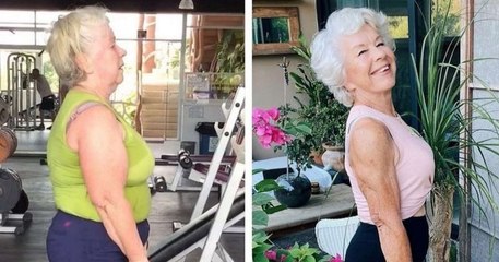 L'incroyable transformation physique de cette mamie de 75 ans, devenue influenceuse fitness