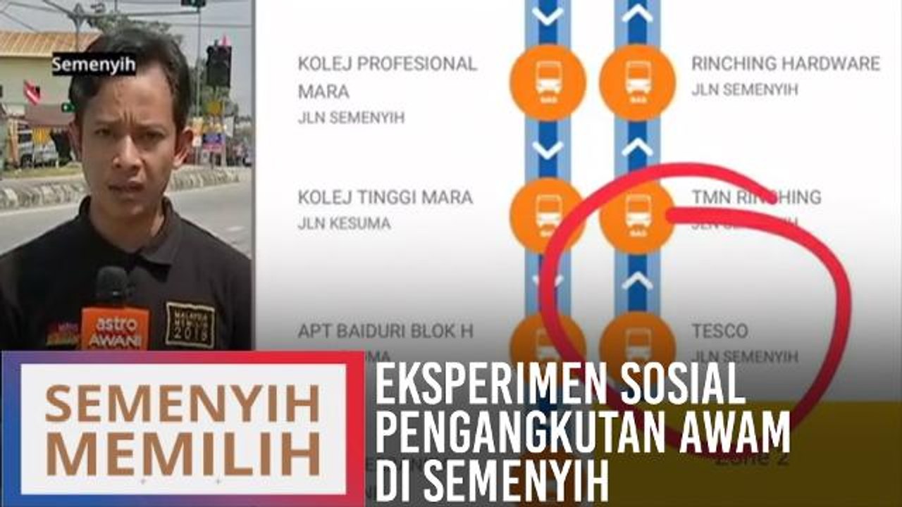 Eksperimen sosial pengangkutan awam di Semenyih