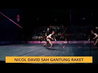 #Bualan 19 Feb: Nicol David sah gantung raket