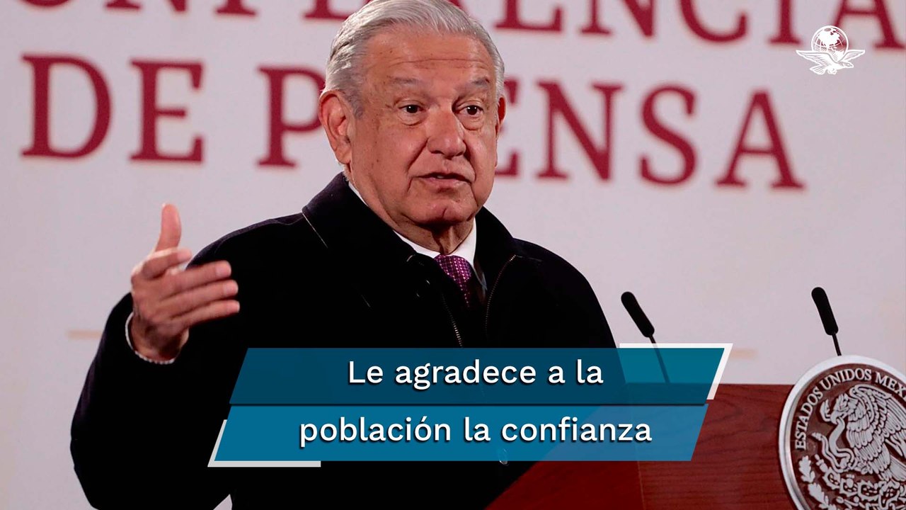 Por confianza en vacunación, hubo menos fallecidos por Covid-19 en México: AMLO