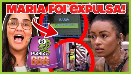 PLANTÃO BBB22: MARIA É EXPULSA! NATÁLIA FICA EM CHOQUE E DG JOGA VERDADE NA CARA