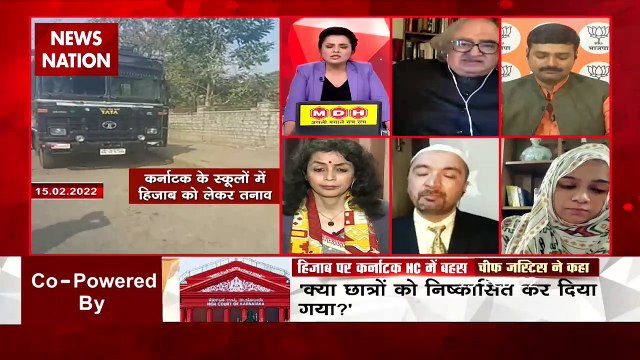 Desh Ki Bahas : Hijab necessary or exam in school and college?