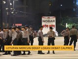 Letupan mercun dekat lokasi debat Calpres