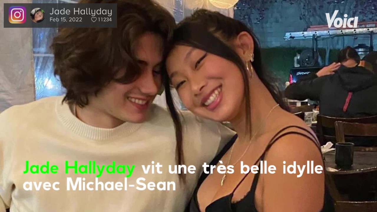 PHOTOS Jade Hallyday célèbre sa première année d'amour avec son compagnon Michael-Sean - Voici