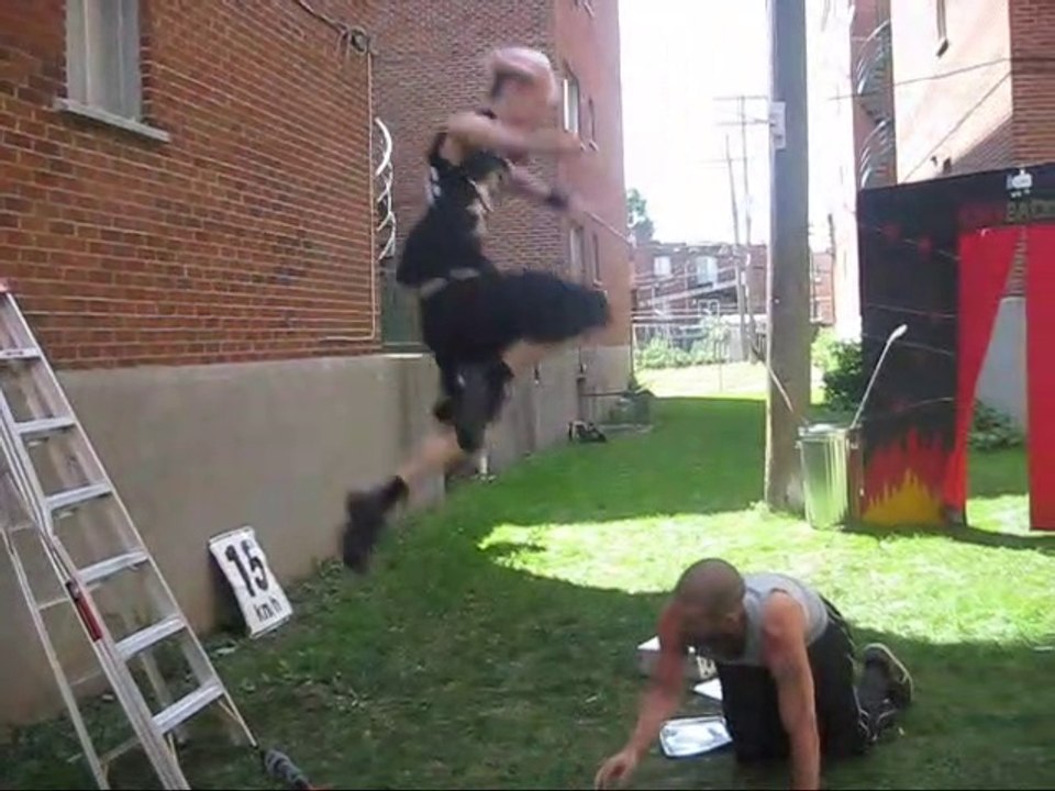 Xristo Diavlo VS Innovator - CHW Backyard Wrestling