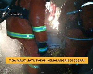 Tiga maut, satu parah kemalangan di Segari