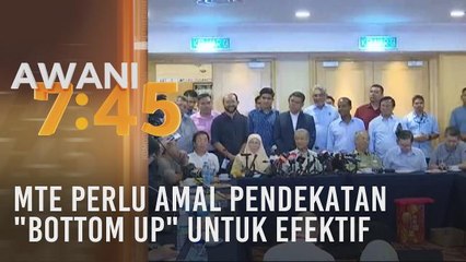 Majlis Tindakan Ekonomi perlu amal pendekatan "bottom up" untuk efektif