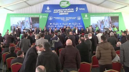 Başakşehir Katı Atık Aktarma Merkezi'nin açılışı yapıldı