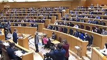 Toma de posesión de la nueva senadora de ERC, Vanessa Callau