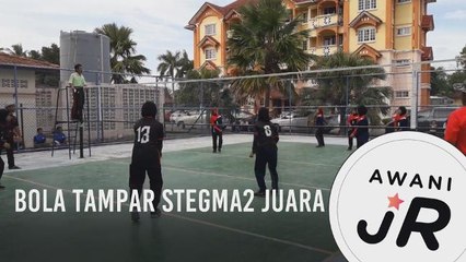 #AWANIJr: Bola Tampar STegMa2 Juara