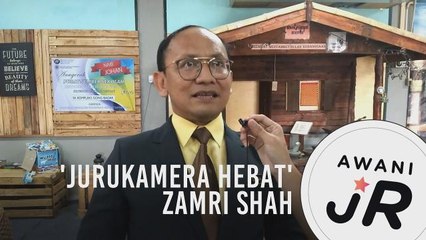 #AWANIJr: 'Jurukamera Hebat', Zamri Shah