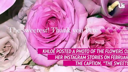 Khloe Kardashian Reveals Pete Davidson Sent Her Valentine’s Day Flowers