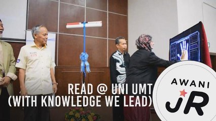 #AWANIJr: Read @ UNI UMT (With Knowledge We Lead)