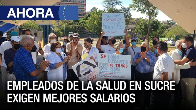 Empleados de la salud en #Sucre exigen mejores salarios - #15Feb - Ahora