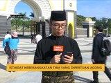 Istiadat keberangkatan tiba Yang Di-Pertuan Agong