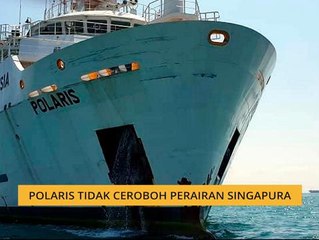 Polaris tidak ceroboh perairan Singapura