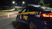 PRF com apoio da PM realiza perseguição a 4 suspeitos de roubarem carro em João Pessoa e na fuga veículo capota e um dos bandidos morre