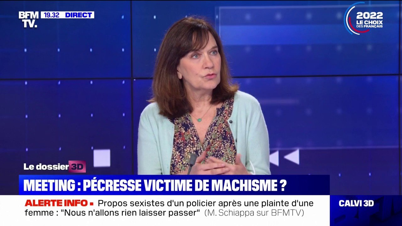Meeting de Valérie Pécresse: pour Laurence Rossignol, "il y a un biais genré dans l'exercice spécifique des meetings des élections présidentielles"