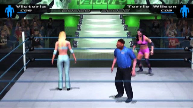 WWE SmackDown! Here Comes the Pain Victoria vs Torrie Wilson