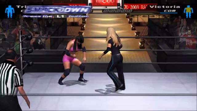 WWE SmackDown! Here Comes the Pain Trish Stratus vs Victoria