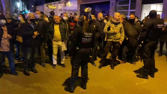 Manifestants tall Meridiana quart dia - Guillem Ramos