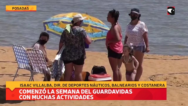 Comenzó la semana del guardavidas con muchas actividades