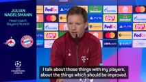 Nagelsmann not interested in 'expert's criticism' of Bayern