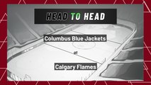 Columbus Blue Jackets At Calgary Flames: Moneyline