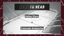 Colorado Avalanche vs Dallas Stars: Over/Under