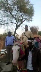 पुलिस सुरक्षा में निकली आईपीएस दूल्हे की बिंदौरी