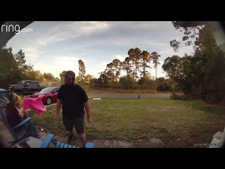 Husband Falls Backwards on Broken Rocking Chair