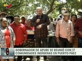 Gobierno de Apure se reunió con comunidades indígenas para plantear necesidades de la comunidad