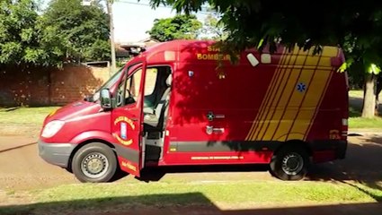 Criança sofre fratura no braço após queda