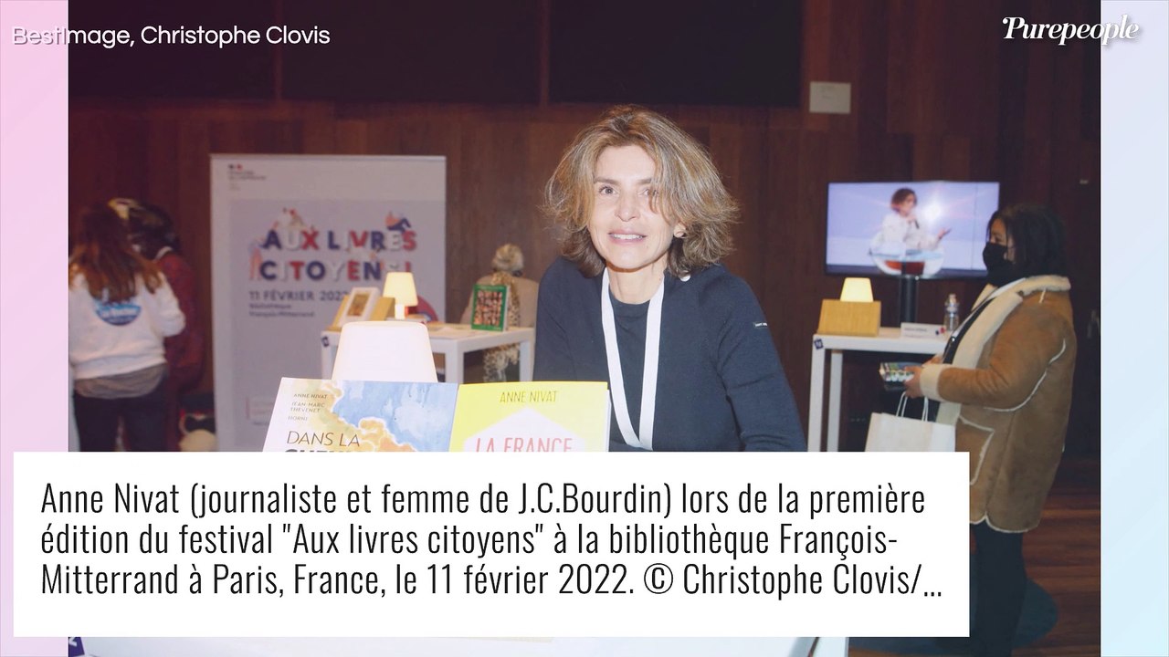 Anne Nivat et Jean-Jacques Bourdin, un "coup de foudre" : elle évoque leur "couple fusionnel"