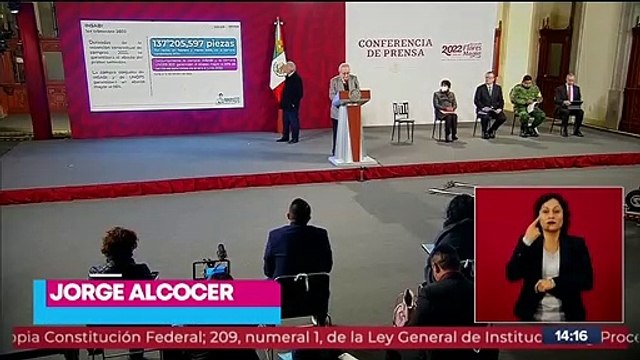 Jorge Alcocer garantiza el abasto de medicamentos en todo el país