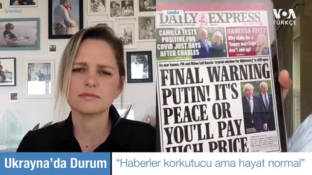 Savaş Haberleri Korkutucu Ama Hayat Normal