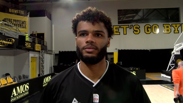 Interview maritima: Nelson Cece après la qualification de Fos Provence Basket contre Boulazac