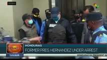 Former Honduran President Juan Orlando Hernandez arrested on drug trafficking charges