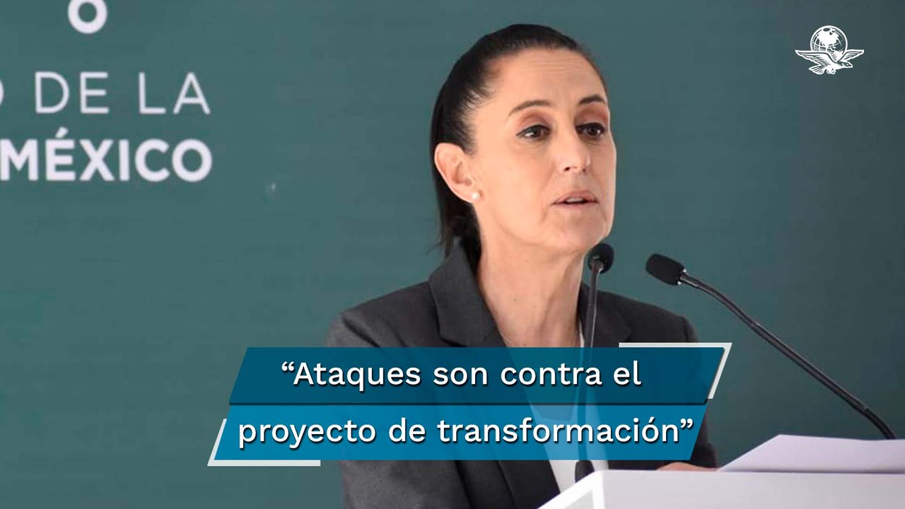 "Les molesta que ya no son los dueños de México”, dice Sheinbaum por ataques contra AMLO y sus hijo