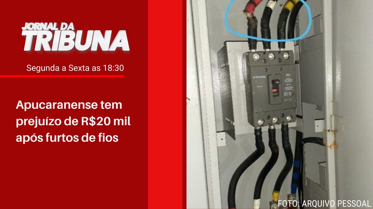 Apucaranense tem prejuízo de R$20 mil após furtos de fios