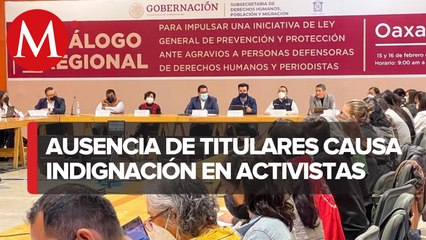 Download Video: Activistas reclaman desinterés de autoridades en protección a periodistas