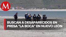Autoridades inician búsqueda de restos humanos en presa La Boca