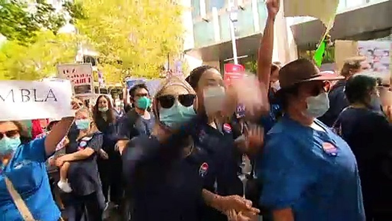 NSW authorities considering action against Nurses' Union